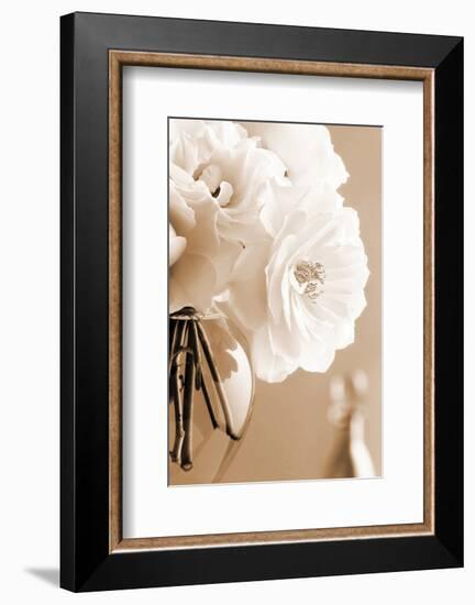 Roses in Sepia-Christine Zalewski-Framed Art Print