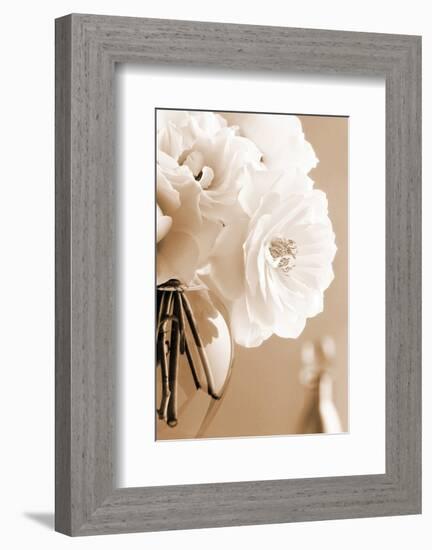 Roses in Sepia-Christine Zalewski-Framed Art Print