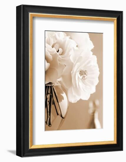 Roses in Sepia-Christine Zalewski-Framed Art Print