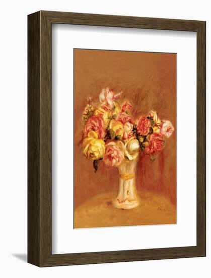 Roses in Sevres Vase-Pierre-Auguste Renoir-Framed Premium Giclee Print