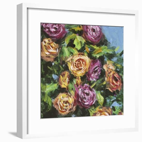 Roses in Sunlight I-Melissa Wang-Framed Art Print