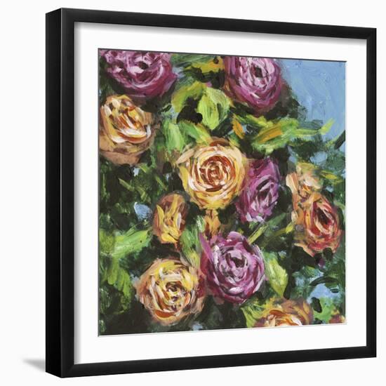 Roses in Sunlight I-Melissa Wang-Framed Art Print