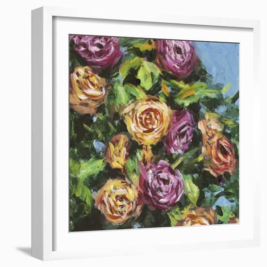 Roses in Sunlight I-Melissa Wang-Framed Art Print