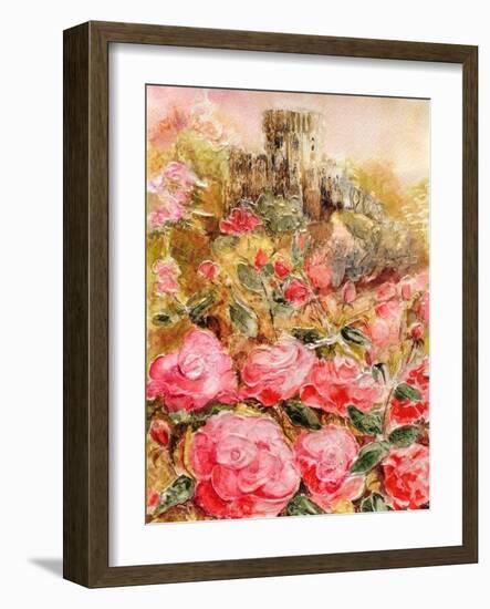 Roses in Windsor gardens-Mary Smith-Framed Giclee Print