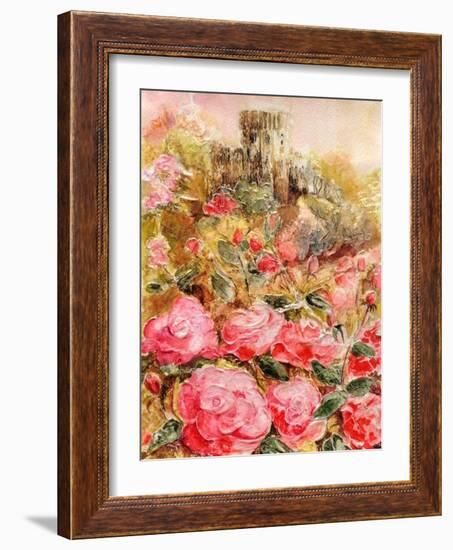 Roses in Windsor gardens-Mary Smith-Framed Giclee Print