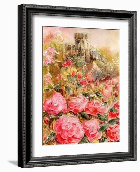 Roses in Windsor gardens-Mary Smith-Framed Giclee Print