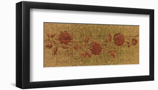 Roses Interlace-Mali Nave-Framed Art Print