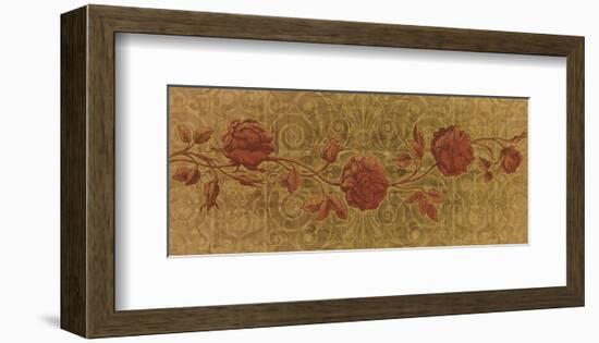 Roses Interlace-Mali Nave-Framed Art Print