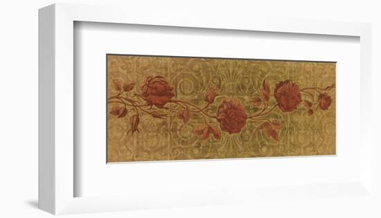 Roses Interlace-Mali Nave-Framed Art Print