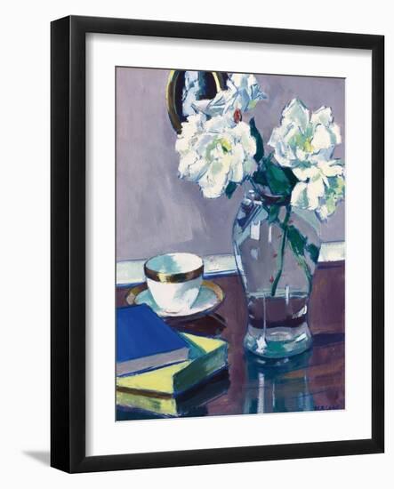 Roses, Late 1920S (Oil on Panel)-Francis Campbell Boileau Cadell-Framed Giclee Print