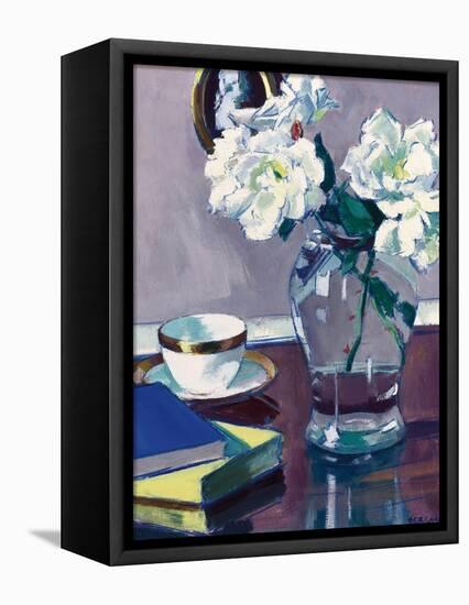 Roses, Late 1920S-Francis Campbell Boileau Cadell-Framed Premier Image Canvas