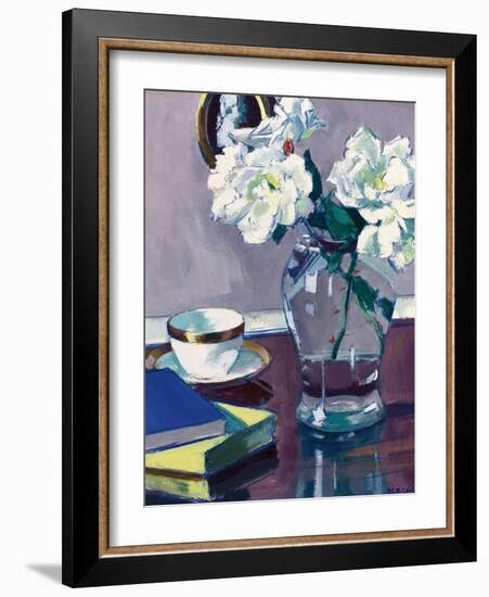 Roses, Late 1920S-Francis Campbell Boileau Cadell-Framed Giclee Print