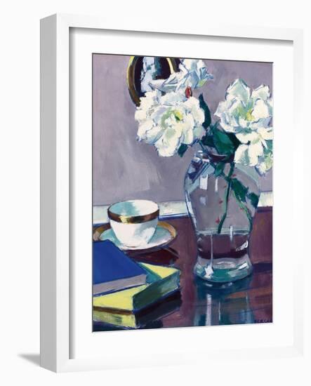 Roses, Late 1920S-Francis Campbell Boileau Cadell-Framed Giclee Print