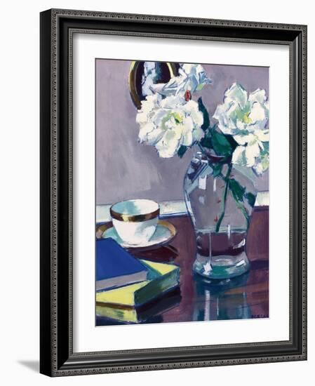 Roses, Late 1920S-Francis Campbell Boileau Cadell-Framed Giclee Print