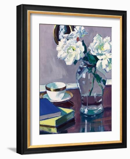 Roses, Late 1920S-Francis Campbell Boileau Cadell-Framed Giclee Print