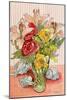 Roses, Lillies and Shells, 2008-Joan Thewsey-Mounted Giclee Print