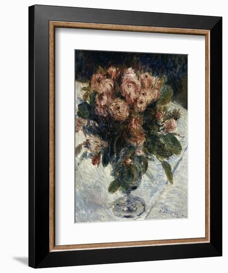 Roses mousseuses-Pierre-Auguste Renoir-Framed Giclee Print