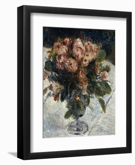 Roses mousseuses-Pierre-Auguste Renoir-Framed Giclee Print