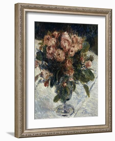 Roses mousseuses-Pierre-Auguste Renoir-Framed Giclee Print