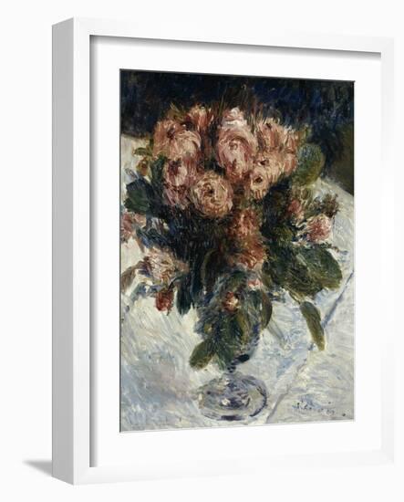 Roses mousseuses-Pierre-Auguste Renoir-Framed Giclee Print