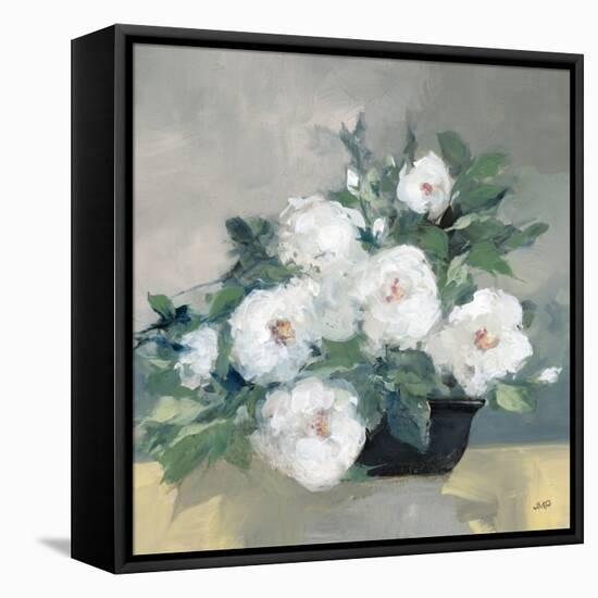 Roses of August I-Julia Purinton-Framed Stretched Canvas