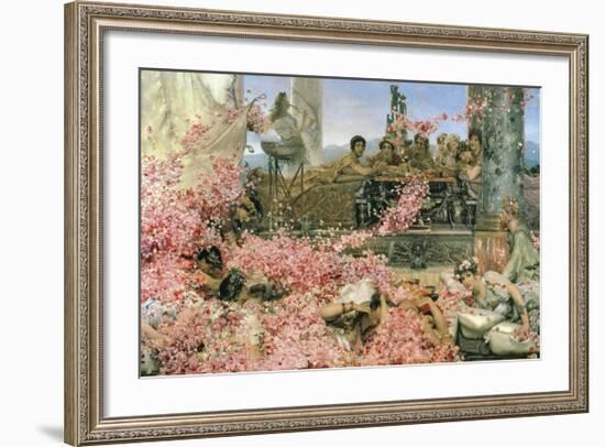 Roses of Heliogabalus, 1888-Sir Lawrence Alma-Tadema-Framed Premium Giclee Print