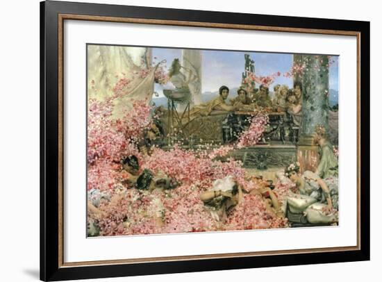 Roses of Heliogabalus, 1888-Sir Lawrence Alma-Tadema-Framed Premium Giclee Print