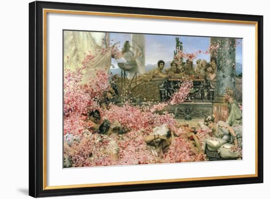 Roses of Heliogabalus, 1888-Sir Lawrence Alma-Tadema-Framed Premium Giclee Print