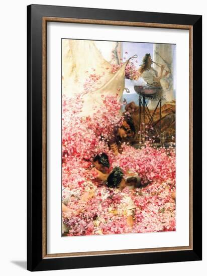 Roses of Heliogabalus-Sir Lawrence Alma-Tadema-Framed Art Print