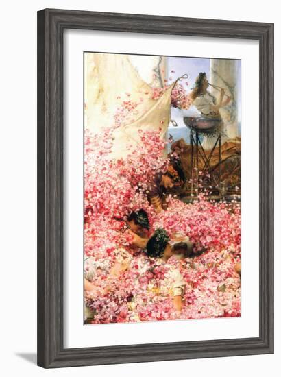 Roses of Heliogabalus-Sir Lawrence Alma-Tadema-Framed Art Print