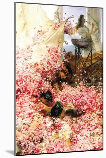 Roses of Heliogabalus-Sir Lawrence Alma-Tadema-Mounted Art Print