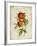 Roses on Newsprint II-Lanie Loreth-Framed Premium Giclee Print