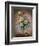 Roses, Peonies and Freesias in a Glass Vase-Albert Williams-Framed Giclee Print