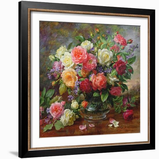 Roses - the Perfection of Summer-Albert Williams-Framed Giclee Print