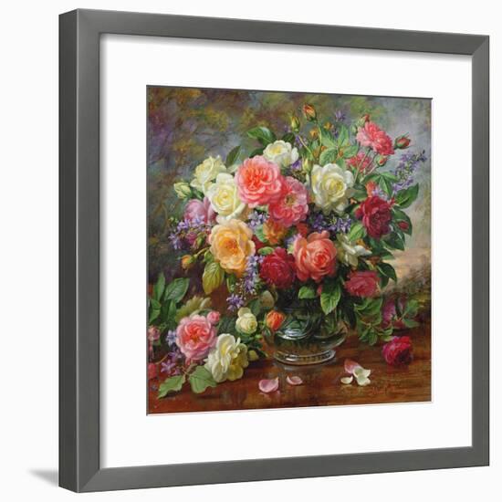 Roses - the Perfection of Summer-Albert Williams-Framed Giclee Print