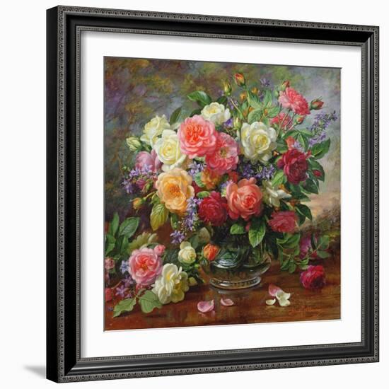 Roses - the Perfection of Summer-Albert Williams-Framed Giclee Print