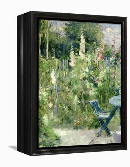 Roses Tremieres (Hollyhocks), 1884-Berthe Morisot-Framed Premier Image Canvas