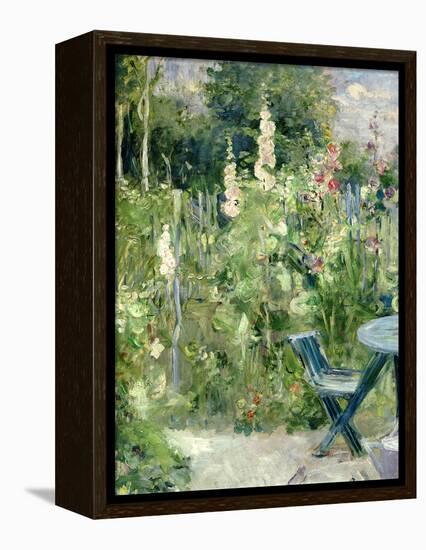 Roses Tremieres (Hollyhocks), 1884-Berthe Morisot-Framed Premier Image Canvas
