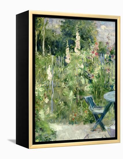 Roses Tremieres (Hollyhocks), 1884-Berthe Morisot-Framed Premier Image Canvas