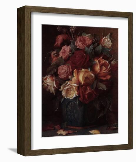 Roses-Lisa Spencer-Framed Art Print