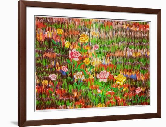 Roses-Paul Pavlos-Framed Premium Edition