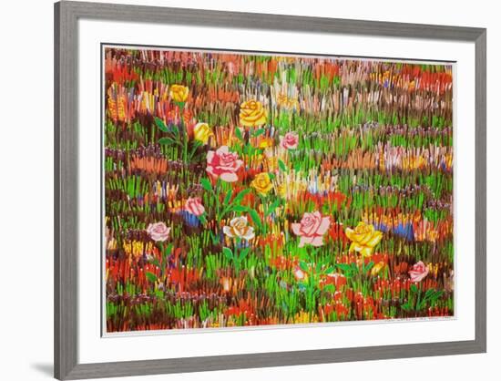 Roses-Paul Pavlos-Framed Premium Edition