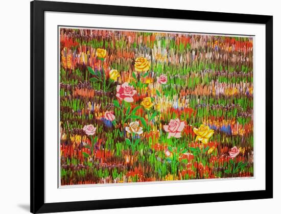 Roses-Paul Pavlos-Framed Premium Edition