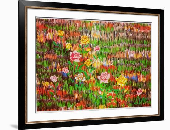 Roses-Paul Pavlos-Framed Premium Edition