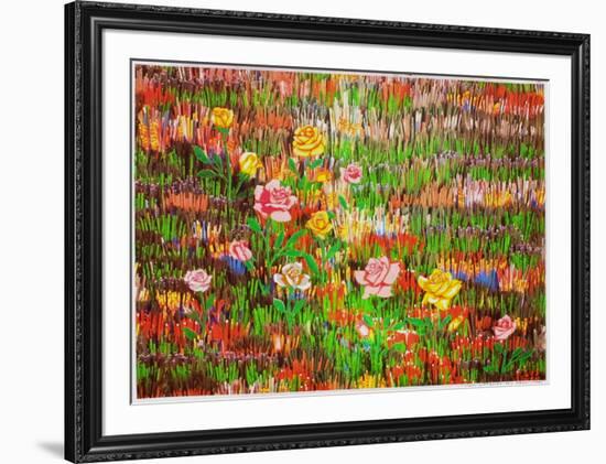 Roses-Paul Pavlos-Framed Premium Edition