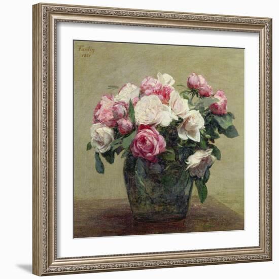 Roses-Henri Fantin-Latour-Framed Giclee Print