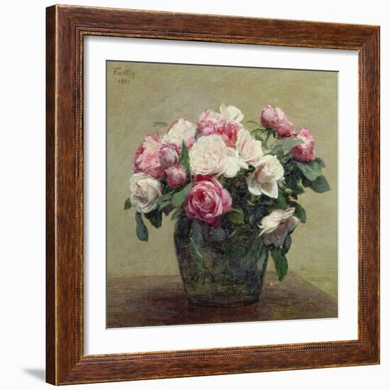 Roses-Henri Fantin-Latour-Framed Giclee Print