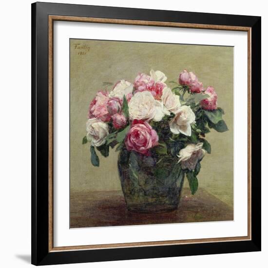 Roses-Henri Fantin-Latour-Framed Giclee Print