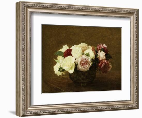 Roses-Henri Fantin-Latour-Framed Giclee Print