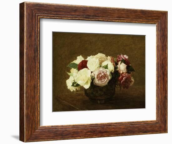 Roses-Henri Fantin-Latour-Framed Giclee Print